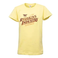 REDSKINS Tee shirt Premium Brand 8/16ans Enfant JAUNE Hot