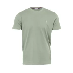 US POLO Tee shirt ras de cou décontracté mick Homme VERT Clearance