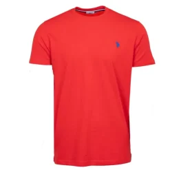 US POLO Tee shirt ras de cou décontracté mick Homme ROUGE Hot