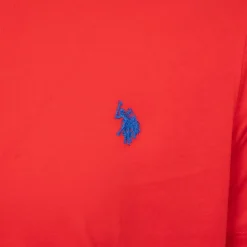 US POLO Tee shirt ras de cou décontracté mick Homme ROUGE Hot