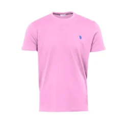 US POLO Tee shirt ras de cou décontracté mick Homme ROSE CLAIR Outlet
