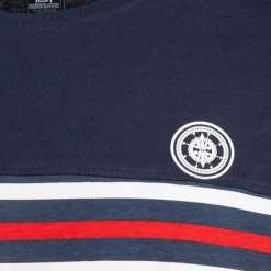 BLAGGIO Tee shirt rayé marinière Homme BLEU FONCE Online