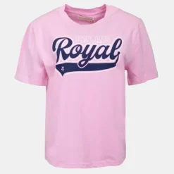 LA PETITE ETOILE Tee shirt Royal en coton Femme ROSE Sale