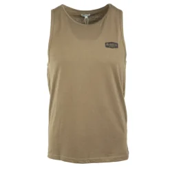 REDSKINS Tee shirt sans manches logo brodé Homme KAKI Outlet