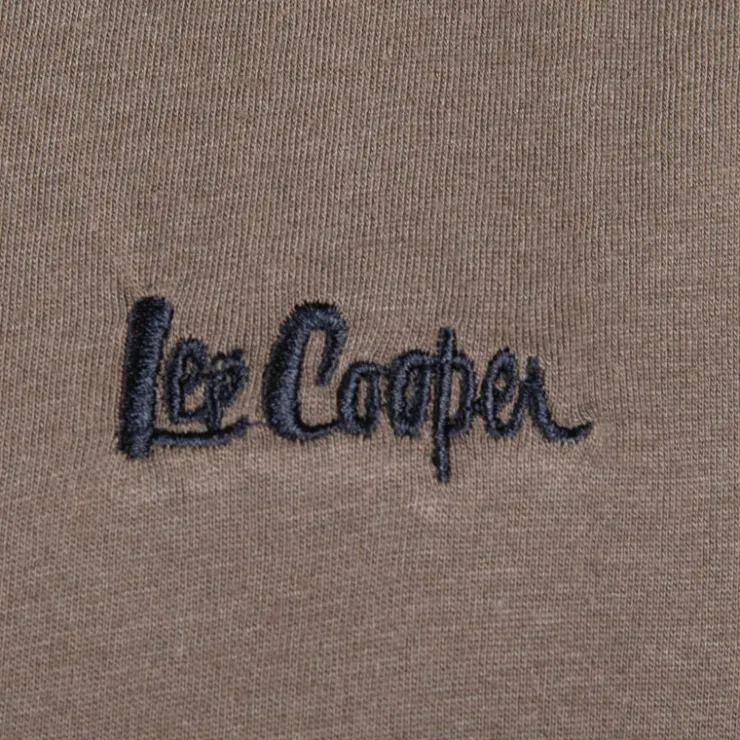 LEE COOPER Tee shirt sans manches uni Homme KAKI Outlet