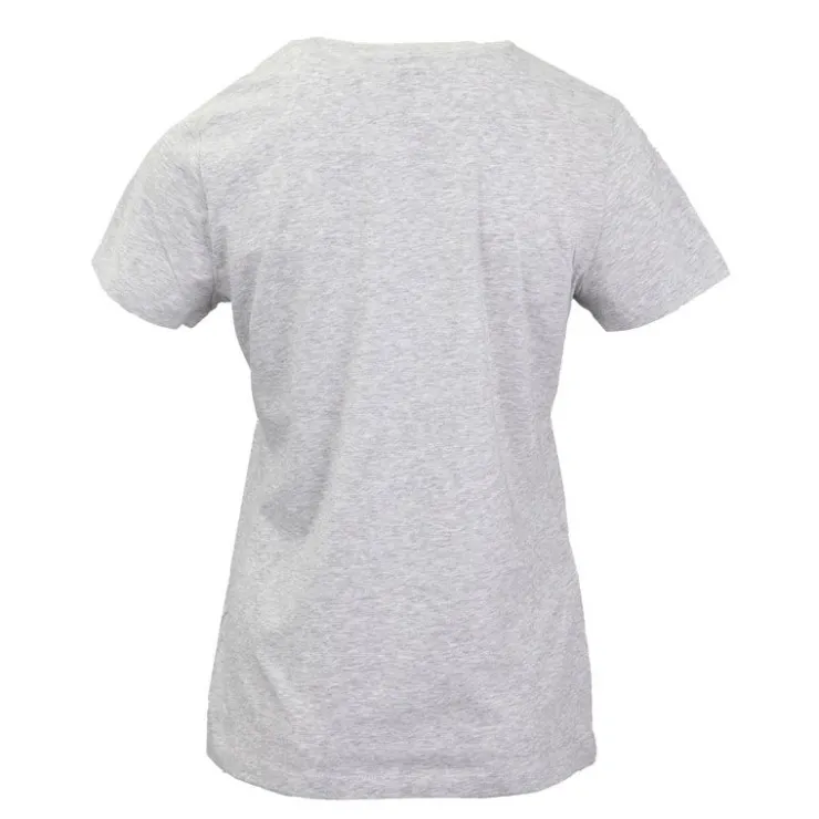 PUMA Tee shirt squad coton chiné Femme GRIS Discount