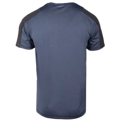 BEST MOUNTAIN Tee shirt technique insertions contrastantes Homme BLEU FONCE Best