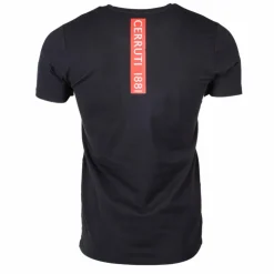 CERRUTI Tee shirt uni col rond Homme NOIR Hot