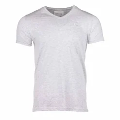CERRUTI Tee shirt uni col V Aquarossa Homme GRIS CLAIR Outlet