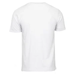 PIERRE CARDIN Tee shirt uni col v chiné Homme BLANC Sale