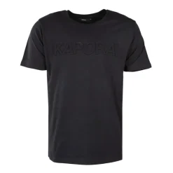 KAPORAL Tee shirt uni en coton ulric Homme NOIR Outlet