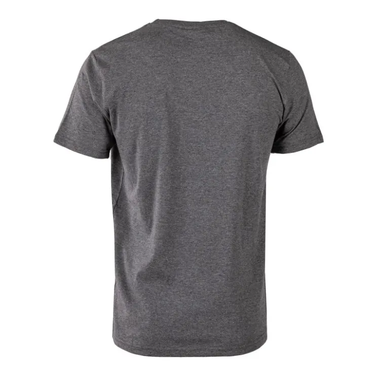 KAPORAL Tee shirt uni en coton ulric Homme GRIS Hot