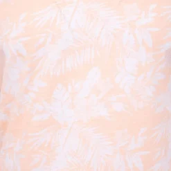 BLAGGIO Tee shirt uni menson-b avec imprimé feuilles Homme ORANGE CLAIR Online