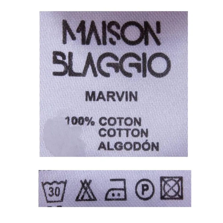 BLAGGIO Tee shirt uni slub col rond marvin Homme BLEU CLAIR
