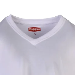 REDSKINS Teeshirt col v alfred Homme BLANC Online