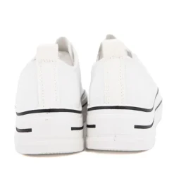 BURTON OF LONDON Tennis toile evana t 37-41 Femme BLANC