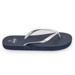 LEE COOPER Tong metalisée argent rosita Femme BLEU FONCE Hot