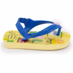 HAVAIANAS Tongs Peppa Pig élastique Enfant BLEU New