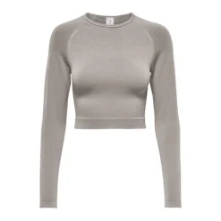 ONLY PLAY Top de sport manches longues Jiji Femme BEIGE Hot