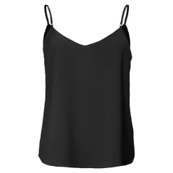 ONLY Top fin à bouton sans manche uni Femme NOIR Outlet