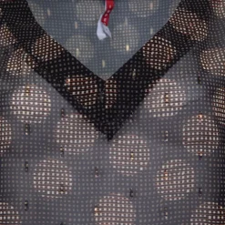 IMPERIAL Top transparent imrpimé formes rondes Femme NOIR Sale