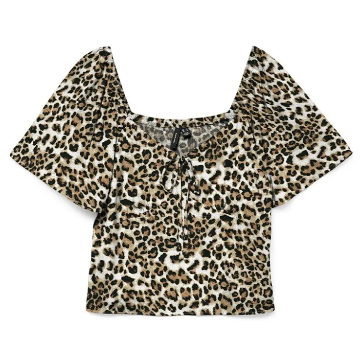 VERO MODA Top vmeasy tan 10328682 4330 Femme MARRON Best