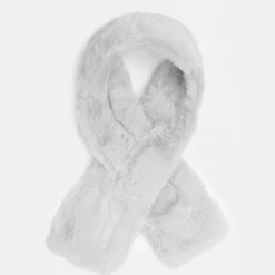 GERARD PASQUIER Tour de cou fausse fourrure à nouer Femme BLANC ECRU Online