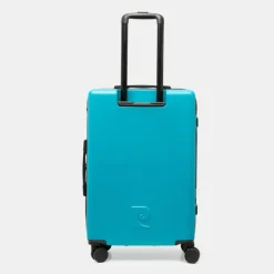 PIERRE CARDIN Valise moyenne à rayures avec logo relief Mixte TURQUOISE Best