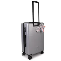 PIERRE CARDIN Valise moyenne Jupiter GRIS Discount