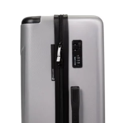 PIERRE CARDIN Valise moyenne logo incrusté jupiter Mixte ARGENT Outlet