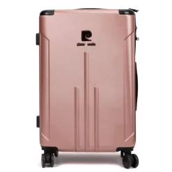 PIERRE CARDIN Valise moyenne logo incrusté jupiter Mixte ROSE Hot
