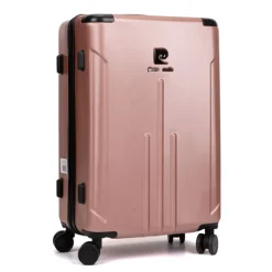 PIERRE CARDIN Valise moyenne logo incrusté jupiter Mixte ROSE Hot