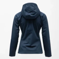 ROSSIGNOL Veste à capuche cintrée softshell bleu marine poches zippées bleu ciel Femme BLEU FONCE Sale