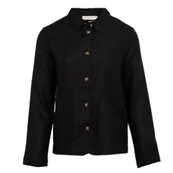 LA PETITE ETOILE Veste beige lin fauline Femme NOIR Sale