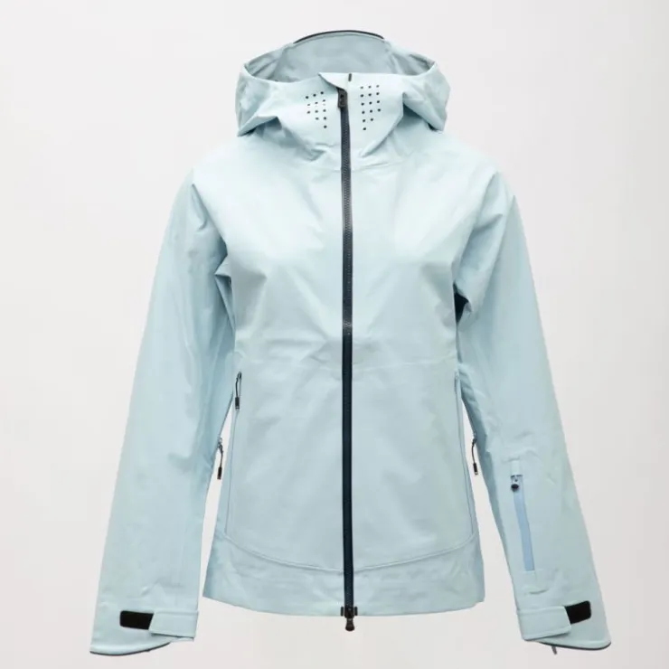 ROSSIGNOL Veste bleu ciel avec capuche softshell fermeture zippée noire Femme BLEU CLAIR Clearance