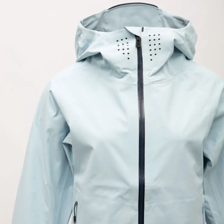 ROSSIGNOL Veste bleu ciel avec capuche softshell fermeture zippée noire Femme BLEU CLAIR Clearance