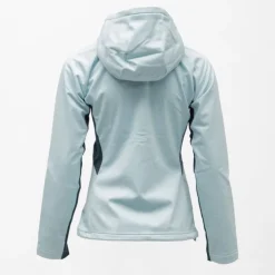 ROSSIGNOL Veste bleu ciel softshell avec capuche manches contrastées femme Femme BLEU CLAIR Online