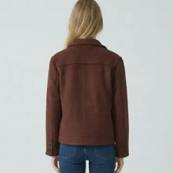 LES TROPEZIENNES PAR M.BELARBI Veste chocolat castellard Femme MARRON FONCE Sale