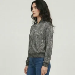 LES TROPEZIENNES PAR M.BELARBI Veste cornaline Femme ARGENT Outlet