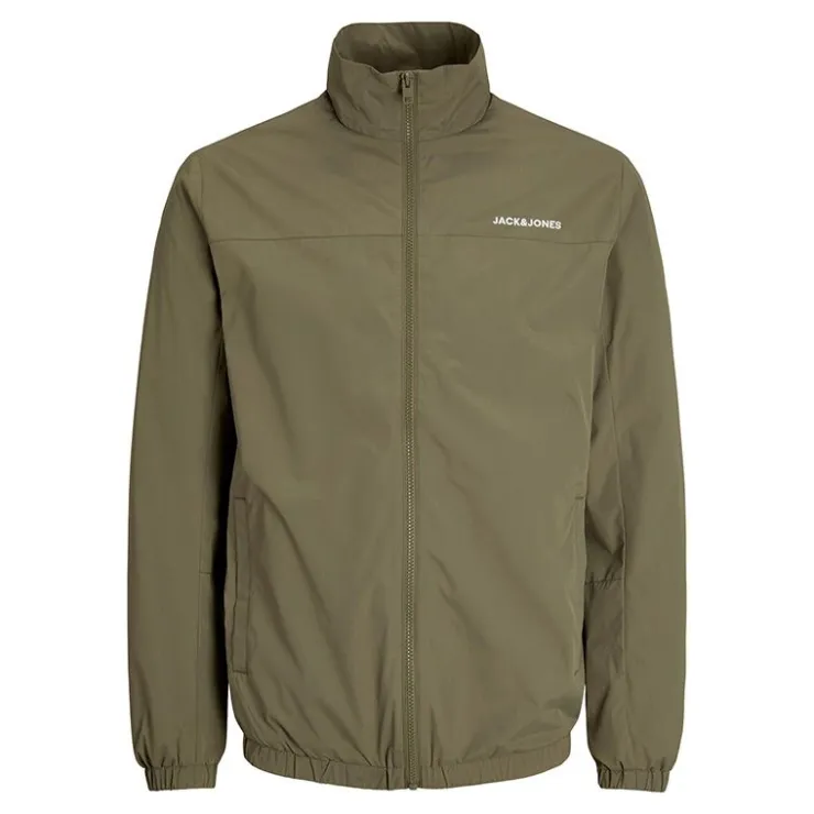 JACK & JONES Veste coupe vente zippée Homme KAKI Best