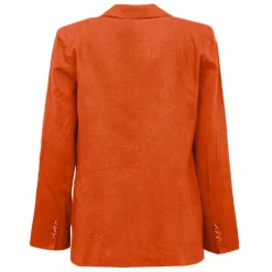 LA PETITE ETOILE Veste de blazer à revers fushia Vivano Femme ORANGE Sale