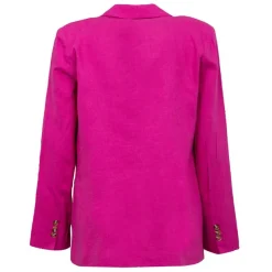 LA PETITE ETOILE Veste de blazer à revers fushia Vivano Femme ROSE Discount