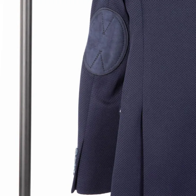 BILL TORNADE Veste de costume avec coudière Homme BLEU PETROLE New