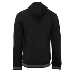 CERRUTI Veste de jogging fermeture éclair borgio avec motifs Homme NOIR Outlet