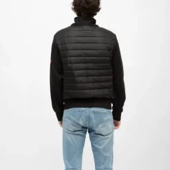 LOTTO Veste de mi saison doudoune navy bi matiere Homme NOIR Best