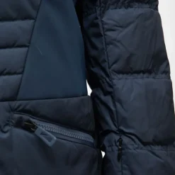 ROSSIGNOL Veste de ski à capuche fausse fourrure avec logo Femme BLEU FONCE Online