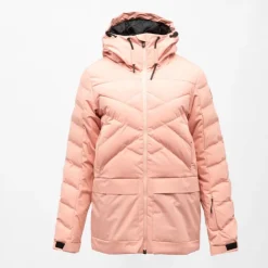 ROSSIGNOL Veste de ski à capuche resort grandes poches col montant Femme ROSE New