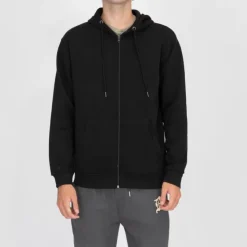 BILL TORNADE Veste de sport cavalier coton avec capuche Homme NOIR Discount