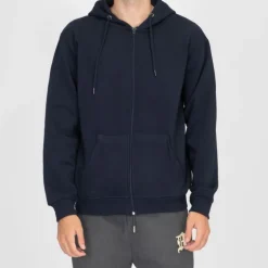 BILL TORNADE Veste de sport cavalier coton avec capuche Homme BLEU FONCE