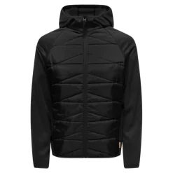 ONLY AND SONS Veste doudoune col haut à capuche Homme NOIR Sale